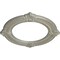 Ekena Millwork Benson Ceiling Medallion (Fits Canopies up to 8"), Hand-Painted Flash Gold, 13 1/8"OD x 8"ID x 5/8"P CM13BNFLS - alternate 2